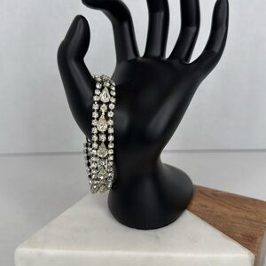 Antique Weiss Silver Multi-Strand Bracelet lot C26